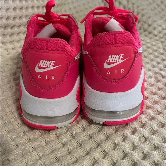 Nike Air Women's Hot Pink and White Sneakers - Picture 8 of 8